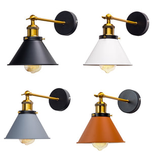 White/Black/Light Grey/Orange Iron Wall Lamps With E27 Base Type, AC Power Source, Voltage Of 90-260V, LED Light Source and Lighting area of 10-15 square meters, available exclusively on Shahi Sajawat India, the world of home decor products. Best trendy home decor, living room and kitchen decor ideas of 2019.