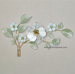 Charming Pastel Floral Wall Hanging