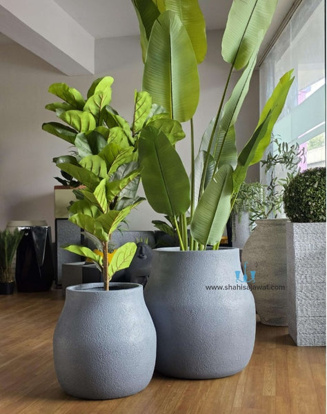 Quirky Nordic FRP (Fiberglass) Indoor And Outdoor Planters Are Lightweight, Durable, Weather Resistant, UV Resistant Made For Residential And Commercial Spaces, Available Exclusively On Shahi Sajawat India, the world of home decor products. Best trendy home decor, office decor, restaurant decor, malls, airports, hotels and resort decor ideas of 2025.