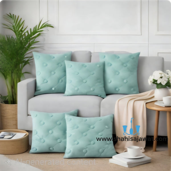 Velvet Tufted Square Cushion Covers With Zipper Of Size 16×16 inch available exclusively on Shahi Sajawat India, the world of home decor products.Best trendy home decor, living room, kitchen and bathroom decor ideas of 2026. 