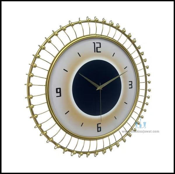 Winsome Black Nordic Wall Clock