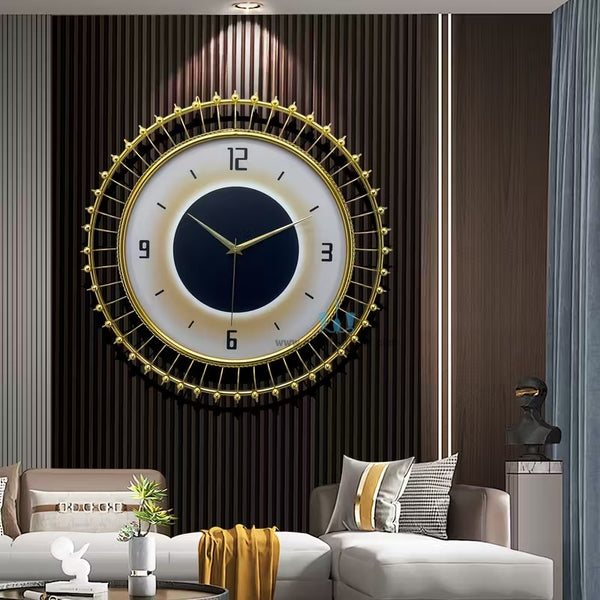 Winsome Black Nordic Wall Clock