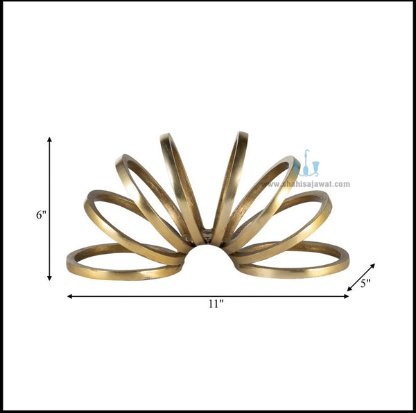 Hypnotic Metal Ring Sculpture