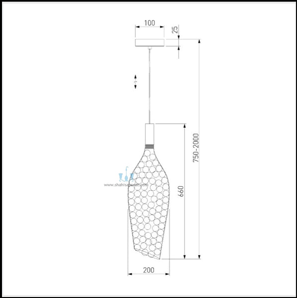 Exquisite Mesh Design Pendant Lights