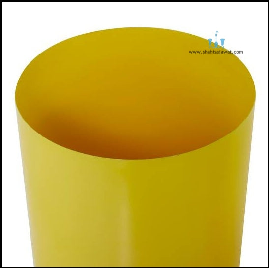 White/Yellow/Blue Stylish Cylidrical 3 Piece Handcrafted (Metal) Floor Indoor Planters, Available Exclusively On Shahi Sajawat India, the world of home decor products. Best trendy home decor, office decor, restaurant decor living room, kitchen and bathroom decor ideas of 2026.