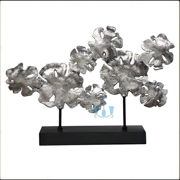 Large Silver Lotus Handcrafted Metal Sculpture (Figurine), Available exclusively on Shahi Sajawat India, the world of home decor products. Best trendy home decor, office decor, living room, kitchen and bathroom decor ideas of 2022.