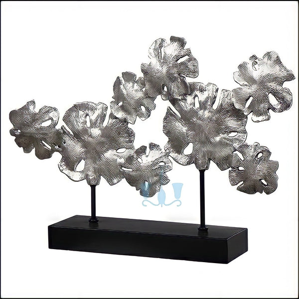 Large Silver Lotus Handcrafted Metal Sculpture (Figurine), Available exclusively on Shahi Sajawat India, the world of home decor products. Best trendy home decor, office decor, living room, kitchen and bathroom decor ideas of 2022.