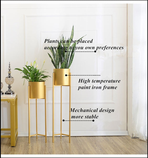Gold Metal Iron Planters In Large, Medium And Small Size With Pergola Design, available exclusively on Shahi Sajawat India, the world of home decor products. Best trendy home decor, living room, kitchen and bathroom decor ideas of 2020.