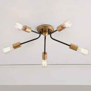 Black And Gold Metal Minimalist Wall Mounted Ceiling Lights With AC Power Source, E27 Base Type, available exclusively on Shahi Sajawat India, the world of home decor products.Best trendy home decor, living room, kitchen and bathroom decor ideas of 2020.