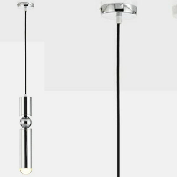 Silver/White/Black And Gold Cylindrical Rod Pendant Lights With AC Power source, E27 Base Type And Cord Type Installation, available exclusively on Shahi Sajawat India, the world of home decor products. Best trendy home decor, living room, kitchen and bathroom decor ideas of 2021.