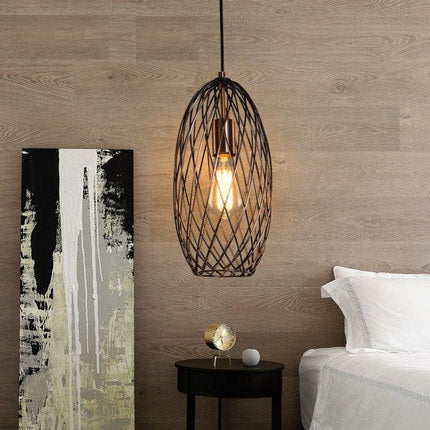 Brown Loft Style Metal Industrial Pendant LED Lights In 3 Different Styles, With E27 Base Type, AC Power Source,90-260V, available exclusively on Shahi Sajawat India, the world of home decor products. Best trendy home decor, living room, kitchen and bathroom decor ideas of 2020.