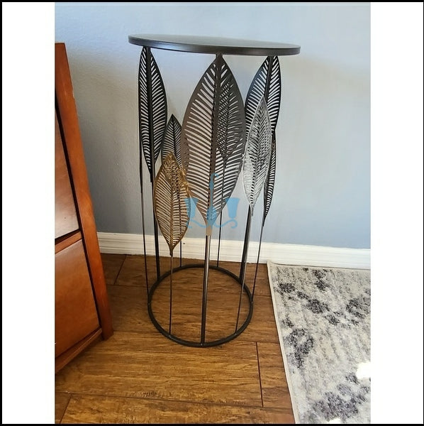 Multicoloured Leaves Metal Floor 2 Piece Indoor Planters Cum Nesting Tables Cum Side Tables, Available exclusively on Shahi Sajawat India, the world of home decor products. Best trendy home decor, living room, kitchen and bathroom decor ideas of 2022.