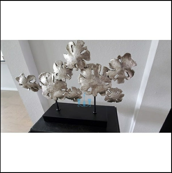 Large Silver Lotus Handcrafted Metal Sculpture (Figurine), Available exclusively on Shahi Sajawat India, the world of home decor products. Best trendy home decor, office decor, living room, kitchen and bathroom decor ideas of 2022.
