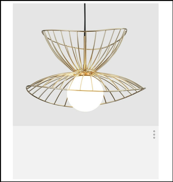 Black/Gold Loft Style Iron + Glass Lampshade Industrial Pendant LED Lights, With AC Power Source, G9 Base Type, cord installation, available exclusively on Shahi Sajawat India, the world of home decor products. Best trendy home decor, living room, kitchen and bathroom decor ideas of 2020.