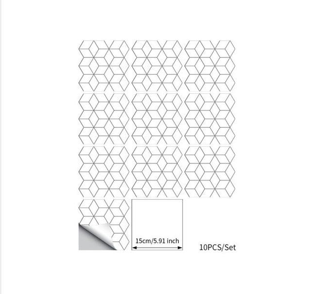 DIY Self Adhesive PVC Mosaic Wall Tile Stickers Are Eco-friendly, Pearl gloss finished, Waterproof, Oil proof, Mildew proof, Moisture proof, Self adhesive, Easy to clean, Removable, Reusable, Peel and Stick, available exclusively on Shahi Sajawat India, the world of home decor products. Best trendy home decor, living room, kitchen and bathroom decor ideas of 2020.