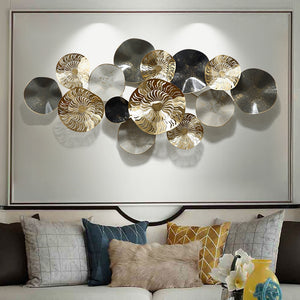 Grey, White And Gold Floral Metal (Wrought Iron) Wall Hangings Of Size 135×63cm, available exclusively on Shahi Sajawat India, the world of home decor products.Best trendy home decor, living room, kitchen and bathroom decor ideas of 2021.