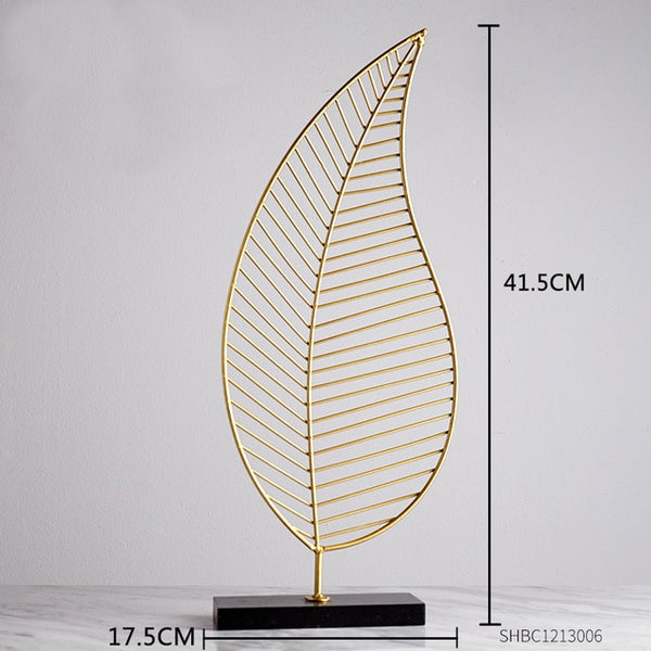 Golden Nordic Iron Leaves in 2 Styles, available exclusively on Shahi Sajawat India, the world of home decor products.Best trendy home decor, living room, kitchen and bathroom decor ideas of 2020.