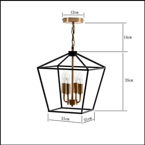 Black And Gold Pagoda Metal Pendant Lights Are Painted With 4 Candelabra Lights, AC Power Source and Voltage Of 90-260V And E14 Base Type, available exclusively on Shahi Sajawat India, the world of home decor products.Best trendy home decor, living room, kitchen and bathroom decor ideas of 2021.