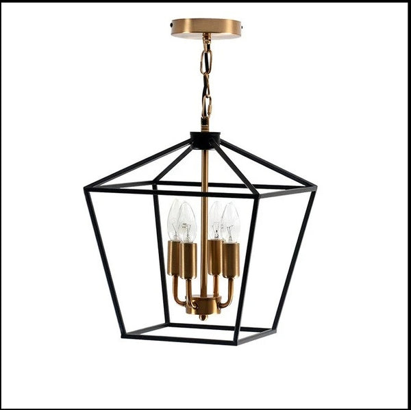 Black And Gold Pagoda Metal Pendant Lights Are Painted With 4 Candelabra Lights, AC Power Source and Voltage Of 90-260V And E14 Base Type, available exclusively on Shahi Sajawat India, the world of home decor products.Best trendy home decor, living room, kitchen and bathroom decor ideas of 2021.