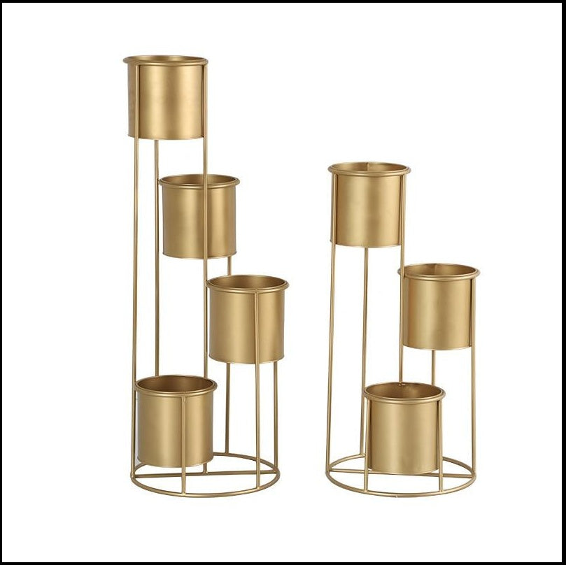 gold plant pot amazon Fascinating Gold Iron Planters