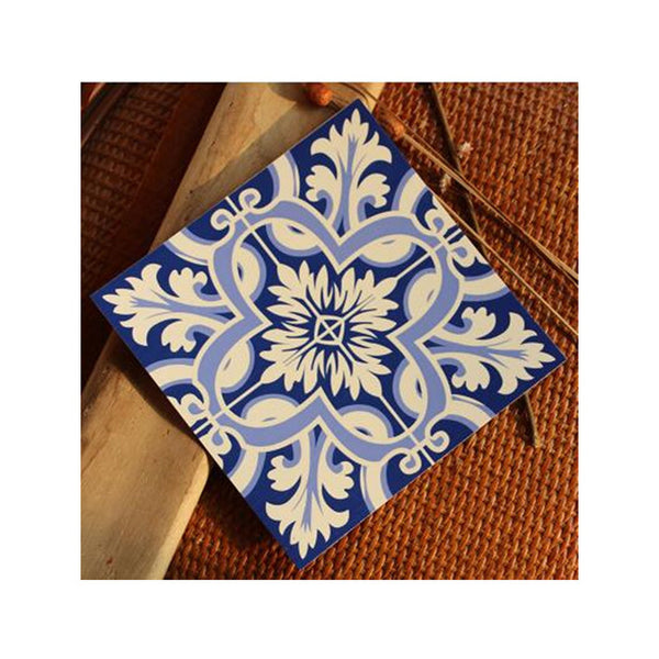 DIY Multicoloured Self Adhesive PVC Tile Stickers Of Size 20×20cm (7.87 × 7.87") is  Heat Resistant, Corrosion Resistant,Waterproof, Mildew Proof, Easy to Clean, Reusable, Easy to Install, Non-toxic,available exclusively on Shahi Sajawat India,the world of home decor products.Best trendy home decor living room room,kitchen and bathroom decor ideas of 2020.