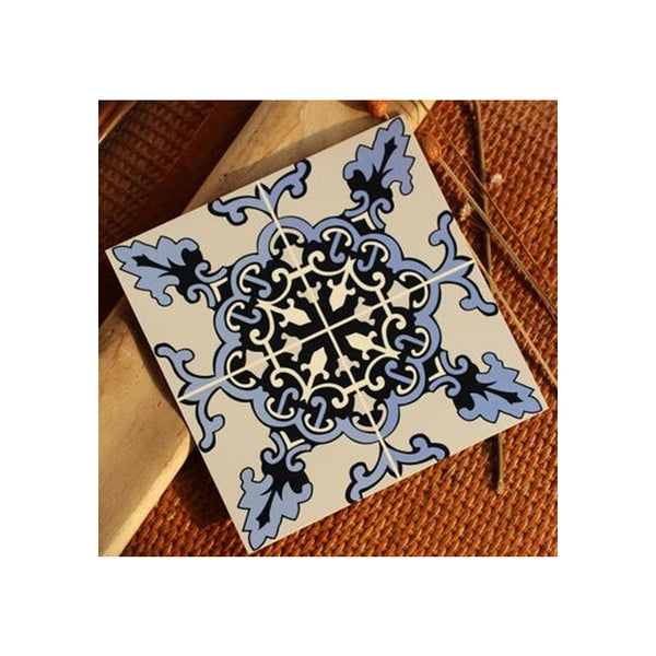 DIY Multicoloured Self Adhesive PVC Tile Stickers Of Size 20×20cm (7.87 × 7.87") is  Heat Resistant, Corrosion Resistant,Waterproof, Mildew Proof, Easy to Clean, Reusable, Easy to Install, Non-toxic,available exclusively on Shahi Sajawat India,the world of home decor products.Best trendy home decor living room room,kitchen and bathroom decor ideas of 2020.