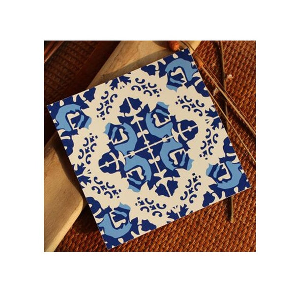 DIY Multicoloured Self Adhesive PVC Tile Stickers Of Size 20×20cm (7.87 × 7.87") is  Heat Resistant, Corrosion Resistant,Waterproof, Mildew Proof, Easy to Clean, Reusable, Easy to Install, Non-toxic,available exclusively on Shahi Sajawat India,the world of home decor products.Best trendy home decor living room room,kitchen and bathroom decor ideas of 2020.
