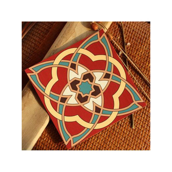 DIY Multicoloured Self Adhesive PVC Tile Stickers Of Size 20×20cm (7.87 × 7.87") is  Heat Resistant, Corrosion Resistant,Waterproof, Mildew Proof, Easy to Clean, Reusable, Easy to Install, Non-toxic,available exclusively on Shahi Sajawat India,the world of home decor products.Best trendy home decor living room room,kitchen and bathroom decor ideas of 2020.