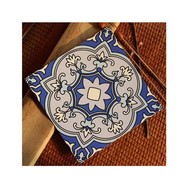 DIY Multicoloured Self Adhesive PVC Tile Stickers Of Size 20×20cm (7.87 × 7.87") is  Heat Resistant, Corrosion Resistant,Waterproof, Mildew Proof, Easy to Clean, Reusable, Easy to Install, Non-toxic,available exclusively on Shahi Sajawat India,the world of home decor products.Best trendy home decor living room room,kitchen and bathroom decor ideas of 2020.