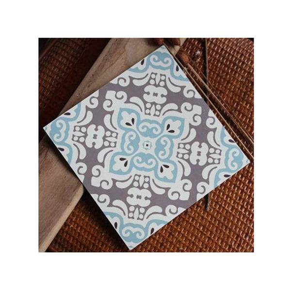 DIY Multicoloured Self Adhesive PVC Tile Stickers Of Size 20×20cm (7.87 × 7.87") is  Heat Resistant, Corrosion Resistant,Waterproof, Mildew Proof, Easy to Clean, Reusable, Easy to Install, Non-toxic,available exclusively on Shahi Sajawat India,the world of home decor products.Best trendy home decor living room room,kitchen and bathroom decor ideas of 2020.