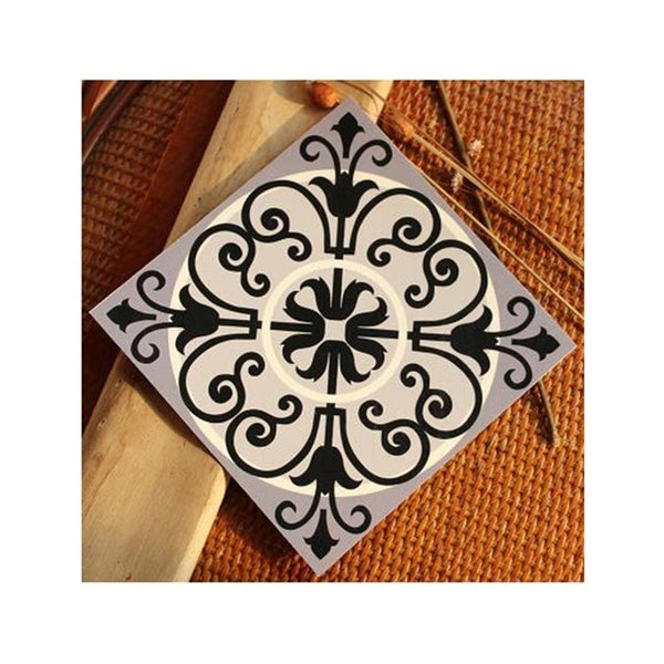 DIY Multicoloured Self Adhesive PVC Tile Stickers Of Size 20×20cm (7.87 × 7.87") is  Heat Resistant, Corrosion Resistant,Waterproof, Mildew Proof, Easy to Clean, Reusable, Easy to Install, Non-toxic,available exclusively on Shahi Sajawat India,the world of home decor products.Best trendy home decor living room room,kitchen and bathroom decor ideas of 2020.