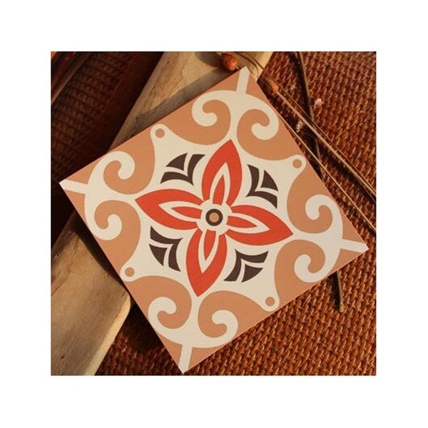 DIY Multicoloured Self Adhesive PVC Tile Stickers Of Size 20×20cm (7.87 × 7.87") is  Heat Resistant, Corrosion Resistant,Waterproof, Mildew Proof, Easy to Clean, Reusable, Easy to Install, Non-toxic,available exclusively on Shahi Sajawat India,the world of home decor products.Best trendy home decor living room room,kitchen and bathroom decor ideas of 2020.