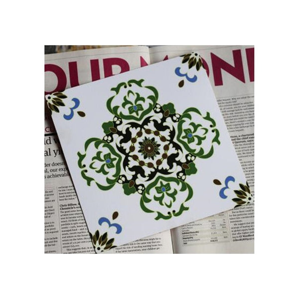 DIY Multicoloured Self Adhesive PVC Tile stickers Of Size 20×20cm (7.87 × 7.87") is  Heat Resistant, Corrosion Resistant,Waterproof, Mildew Proof, Easy to Clean, Reusable, Easy to Install, Non-toxic,available exclusively on Shahi Sajawat India,the world of home decor products.Best trendy home decor living room room,kitchen and bathroom decor ideas of 2020.