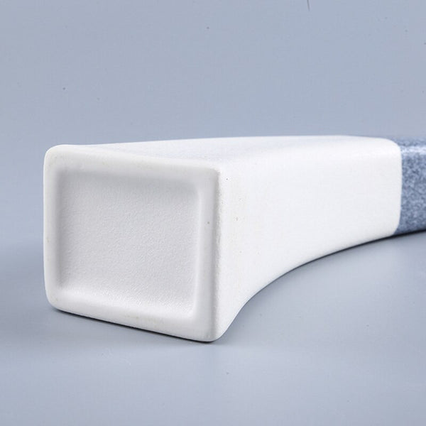 Blue/White Snowflake Glazed Ceramic Tabletop Vases Of Large Size (24×7cm) and Small Size ( 20×6.3cm), available exclusively on Shahi Sajawat India,the world of home decor products.Best trendy home decor, living room and kitchen decor ideas of 2019.