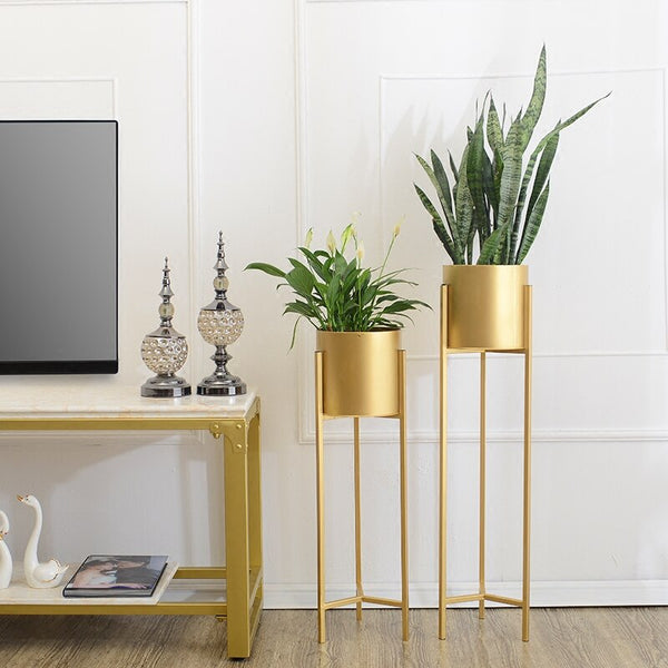 Gold Metal Iron Planters In Large, Medium And Small Size With Pergola Design, available exclusively on Shahi Sajawat India, the world of home decor products. Best trendy home decor, living room, kitchen and bathroom decor ideas of 2020.