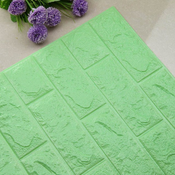 Ice Grren 3D Self Adhesive DIY Brick Like Plastic Wall Stickers,are available in 12 different shades,each with 3 size options,available exclusively on Shahi Sajawat India,the world of home decor products.Best home decor and living room decor ideas of 2019.