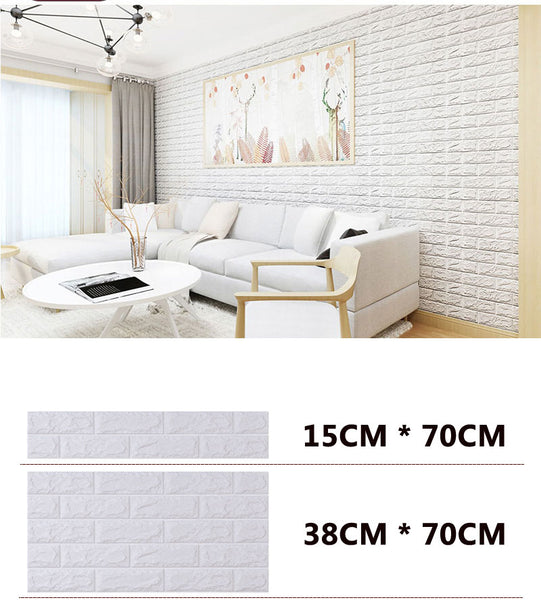 3D Self Adhesive DIY Brick Like Plastic Wall Stickers,are available in 12 different shades,each with 3 size options,available exclusively on Shahi Sajawat India,the world of home decor products.Best home decor and living room decor ideas of 2019.