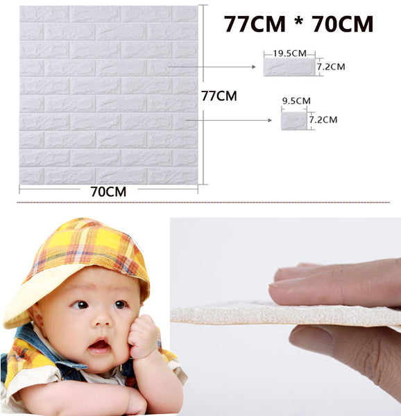 3D Self Adhesive DIY Brick Like Plastic Wall Stickers,are available in 12 different shades,each with 3 size options,available exclusively on Shahi Sajawat India,the world of home decor products.Best home decor and living room decor ideas of 2019.