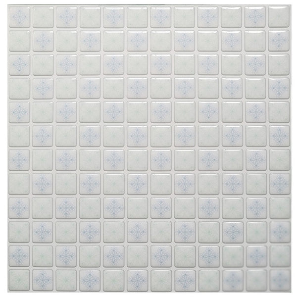 DIY 3D Mosaic PVC Self Adhesive Tile Stickers in 20 different Colors of size 23.6cms*23.6cms are waterproof, oilproof and easy to clean, available exclusively on Shahi Sajawat India,the world of home decor products.Best, trendy home decor,kitchen decor and bathroom decor ideas of 2020.