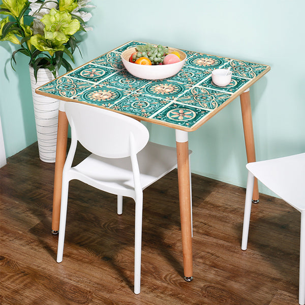 DIY Turqoise Self Adhesive PVC Tile stickers are eco-friendly,pearl gloss finished, mandala patterned,are waterproof,oil proof,available exclusively on Shahi Sajawat India,the world of home decor products.Best trendy home decor,living room,kitchen and bathroom decor ideas of 2020.