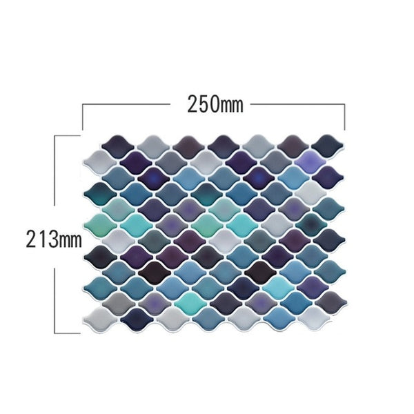 DIY Multicoloured Self Adhesive Mosaic Tile Stickers Made Of Aluminium Foil, Epoxy Resin & PET are Waterproof,Moisture-proof and Oil-proof,available exclusively on Shahi Sajawat India,the world of home decor products.Best trendy home decor living room,kitchen and bathroom decor ideas of 2020.