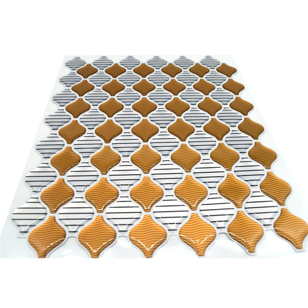 DIY Multicoloured Self Adhesive Mosaic Tile Stickers Made Of Aluminium Foil, Epoxy Resin & PET are Waterproof,Moisture-proof and Oil-proof,available exclusively on Shahi Sajawat India,the world of home decor products.Best trendy home decor living room,kitchen and bathroom decor ideas of 2020.
