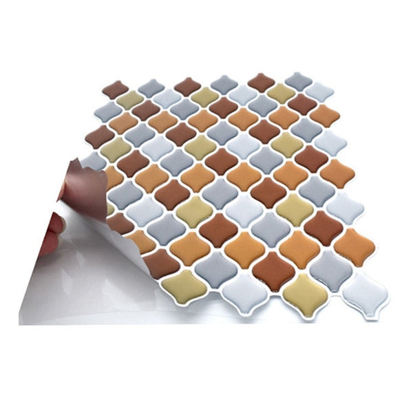DIY Multicoloured Self Adhesive Mosaic Tile Stickers Made Of Aluminium Foil, Epoxy Resin & PET are Waterproof,Moisture-proof and Oil-proof,available exclusively on Shahi Sajawat India,the world of home decor products.Best trendy home decor living room,kitchen and bathroom decor ideas of 2020.