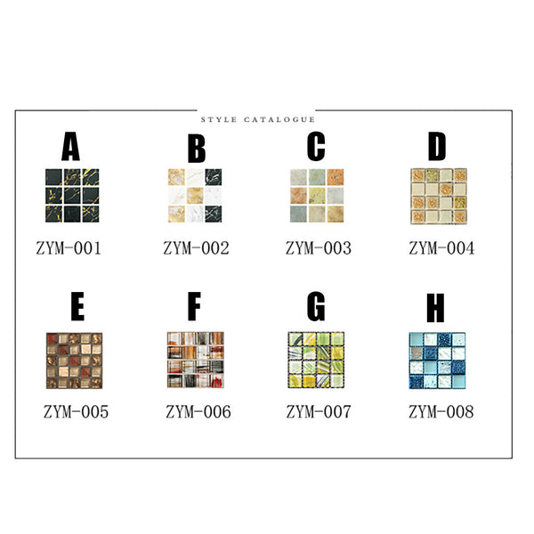 DIY Multicoloured Self Adhesive PVC Mosaic Tile Stickers Of Size 10×10cm are Self Adhesive, Waterproof, Oil-proof, Moisture-proof and Easy to Clean, Applicable on almost all smooth and dry surfaces,available exclusively on Shahi Sajawat India,the world of home decor products.Best trendy home decor,living room, kitchen and bathroom decor ideas of 2020. 