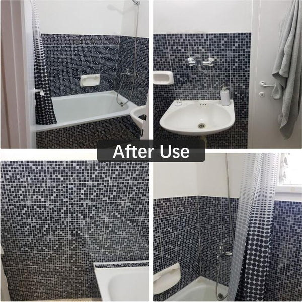 DIY Black Self Adhesive PVC Mosaic Tile Stickers In Sizes 15x15cm/20x20cm are Pearl Gloss Finished,Waterproof,Oil proof,Mildew,Moisture proof, applicable on almost all smooth surfaces,available exclusively on Shahi Sajawat India, the world of home decor products.Best trendy home decor and living room,kitchen,bathroom decor ideas of 2020.